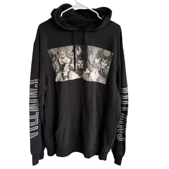 Disney Other - Disney Villains Hoodie Men’s Black XL Evil Group Sweatshirt Graphic